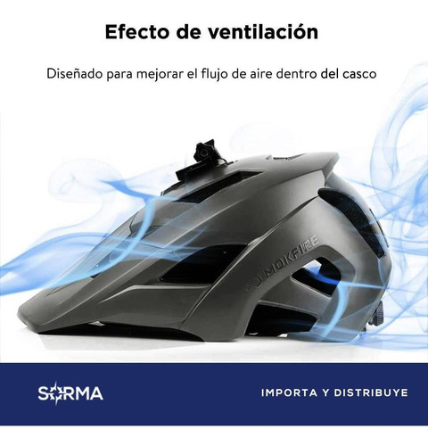 Imagen 8 de 10 de Casco Ciclismo Bicicleta C/camara Luz Trasera Carga Usb