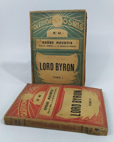 Libro Lord Byron / André Maurois / Biografía / 1933