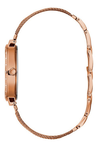 Reloj Guess Chiffon Dama W1083l3 Oro Rosa