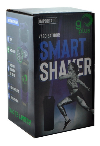 Imagen 3 de 6 de Smart Shaker Go Plus Azul/negro
