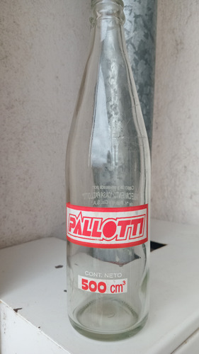 Antigua Botella Agua/soda Envasada Por H. Pallotti 500 Cc