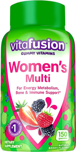 Vitafusion Gomitas Multiviminas Suplemento Mujer 150unid