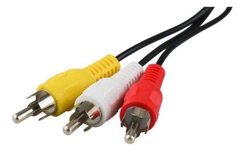 Imagen 10 de 10 de Cable De Audio Y Video Rca Macho A 3.5mm St Y 3.5mm Mo