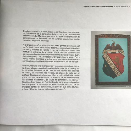 Somos La Martinica Somos...- Folleto Exposición León, Gto. - (Usado)