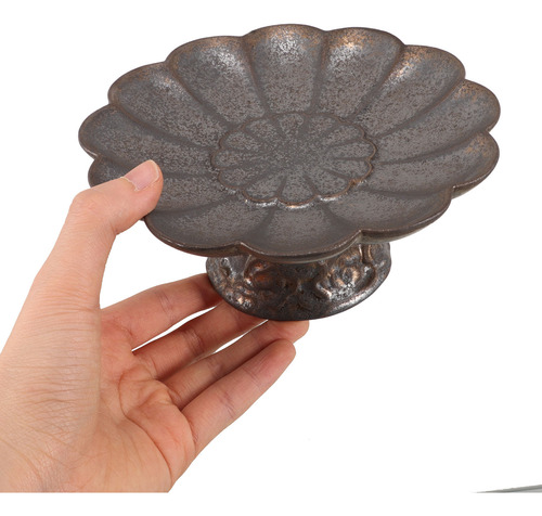 Cuenco Decorativo Con Patas De Cerámica Con Pedestal, Fruter