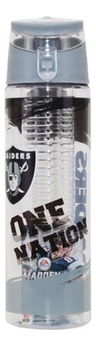 Garrafa Nfl Com Infusor Oakland Raiders