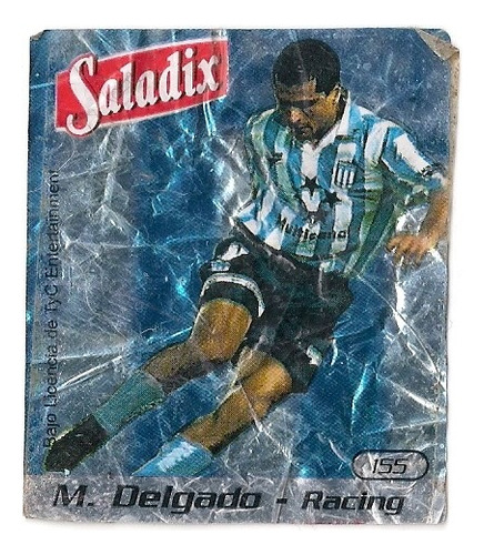 Figurita Argentina Fútbol 99 N°155 M.delgado