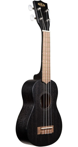 Imagen 2 de 8 de Ukelele Soprano Kala Ka-15s-blk Satin Caoba - Oddity