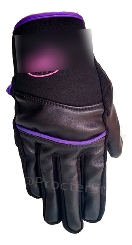 Guantes Para El Frio Dama  Termicos Mujer Moto Cuerotex