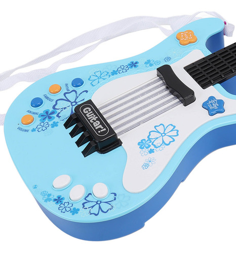Instrumento Musical De Juguete, Guitarra Electrónica De Simu