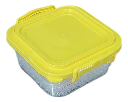 6 Contenedores Cuadrados De 300 Ml, Recipientes Complan