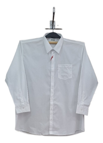 Camisas Blanca Lisa Tallas Grandes Para Hombre