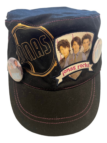 Gorra Jonas Brothers Con Pins
