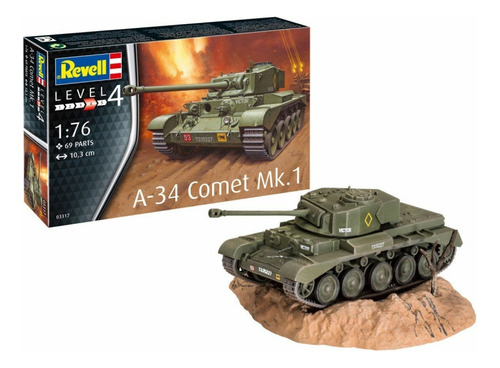 Revell 03317 A 34 Comet Mk 1 1:76