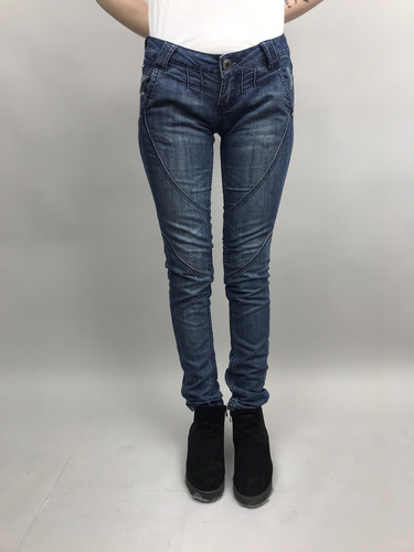 Jeans Opposite (talla S) Color Azul Como Nuevo