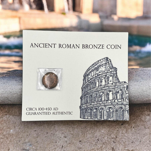 Wow Moneda Auténtica Antigua Romana Circa 100-450 D D Cristo (Usado)