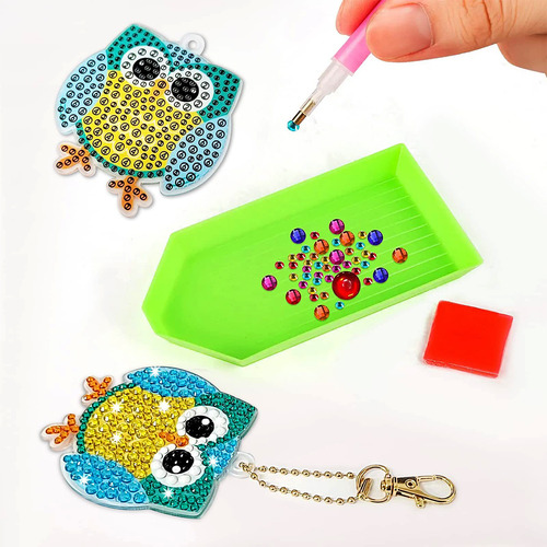 15 Kit Niños Diy Pinturas Diamante 5d Decorativas Pegatinas