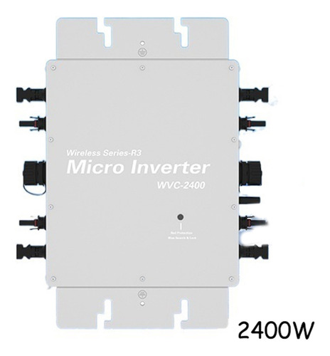 Microinversor De 2400 W Para Paneles Solares Paralelo Tándem