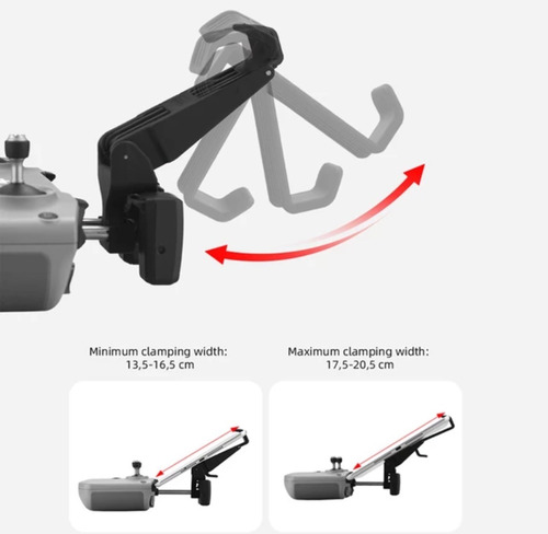 Imagen 3 de 8 de Dji Mavic Air 2, Mini 2 Soporte Para Tablet Graduable