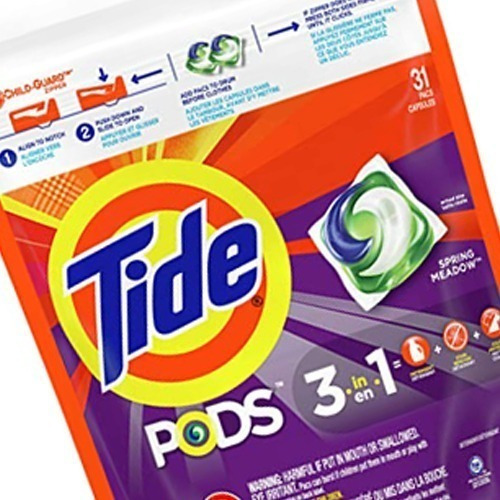 Jabon En Capsulas Tide Pods Sport Odor Defence X 31 Lavados