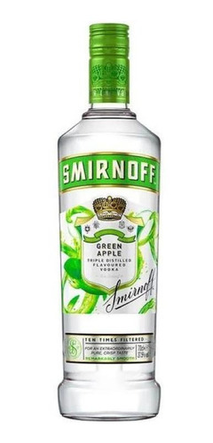 Vodka Smirnoff Apple 700ml Manzana Saborizado Fullescabio