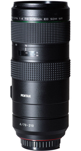 Pentax Hd Pentax-d Fa 70-210mm F/4 Ed Sdm Wr Lente