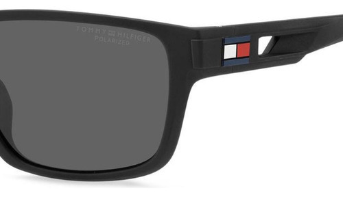 Lentes De Sol Tommy Hilfiger Th1952/s 003m Polarizado Hombre Color De La Lente Negro Color De La Varilla Negro Color Del Armazón Negro Diseño Rectangular