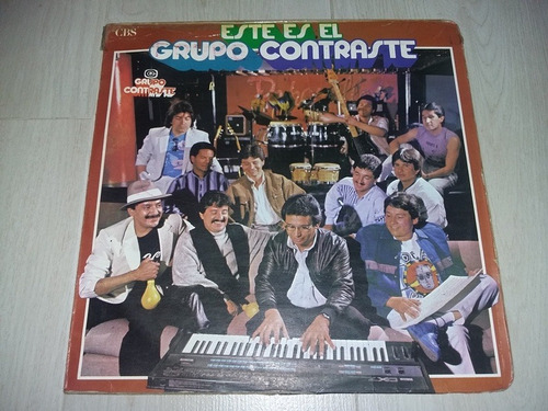 Lp Vinilo Disco Acetato Vinyl Grupo Contraste Salsa