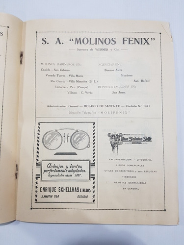 Antiguo Programa Alemán Goethe Teatro Colon Rosari Mag 58671