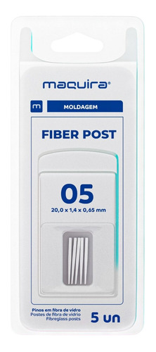 Postes De Fibra Maquira Nº 0.5 Caja X5 Odontología