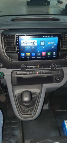 Imagem 2 de 5 de Central Multimídia 9 Peugeot Expert + Câmera Ré E Dianteira