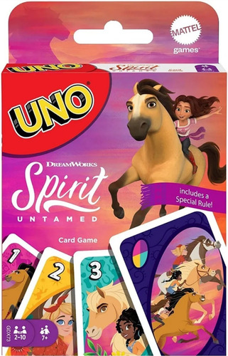 Mattel Games Uno Spirit Untamed Juego De Cartas Netflix