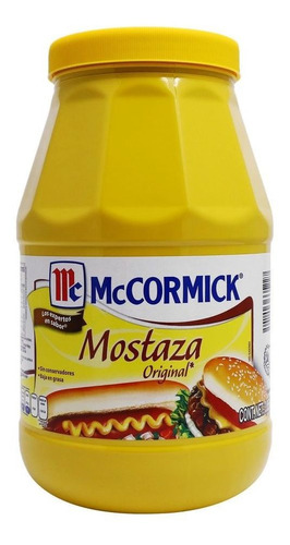 Mostaza Mccormick Baja En Grasa 3850 Gr Caja Con 4 Piezas