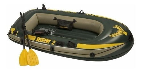 Bote Intex Seahawk 2 Inflable Con Remos Inflador