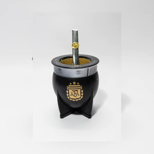 Mate Pampa Xl Afa Campeones Del Mundo Original C/ Bombilla