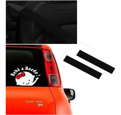 Adesivo Bebe A Bordo Capa Cinto Seguranca Bmw M3 2000