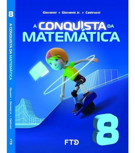 Conquista Da Matematica Efaf 8ºano, De Benedicto Castrucci. 8º Ano Editorial Ftd, Edición 2 En Português, 2023