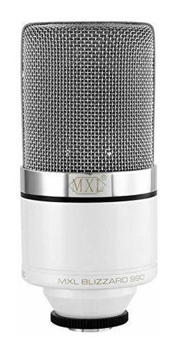 Microfono Condensador Mics 990 Blizzard Luz Led Azule Para H