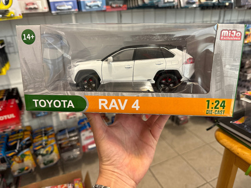 Toyota Rav 4 Hybrid Xse Doble Tono 1/24 Blanca O Gris Rav4 Color Blanco