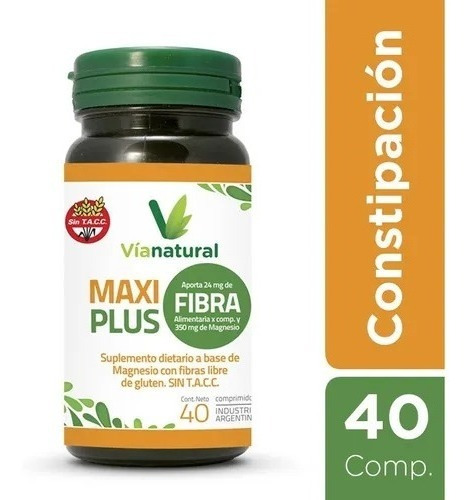 Maxifibra Plus Digestión Constipación Estreñimiento Vianatur