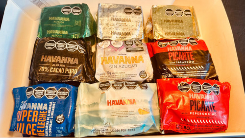 Caja 18 Alfajores Havanna Degustacion Premium Surtidos