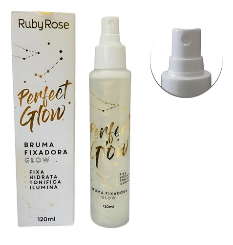 Bruma Fixadora Perfect Glow 120ml Ruby Rose