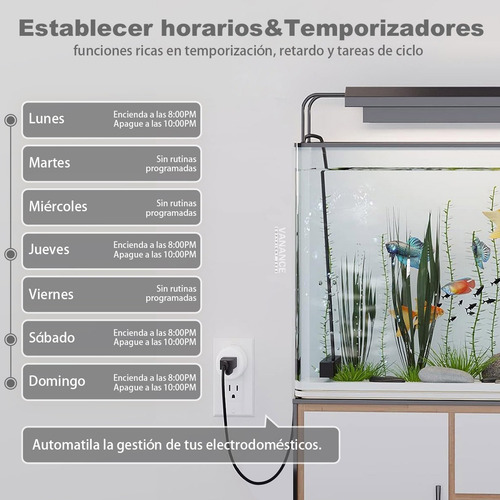 Enchufes Inteligente Wifi Smart Plug Alexa Google Home 2 Uds Blanco
