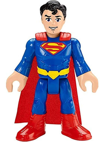 Fisher-price Imaginext Dc Super Amigos Superman Xl Figura