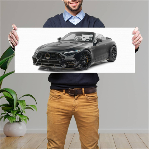 Cuadro 30x80cm Auto 2023 Mercedes Amg Sl 63 By M 721