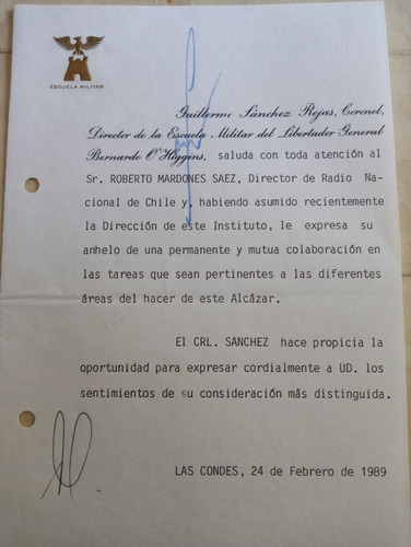 Documentos Escuela Militar - Ejercito De Chile