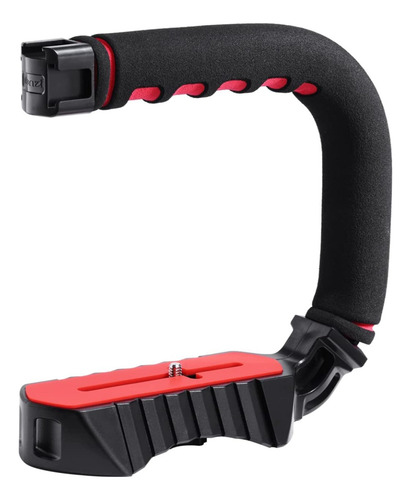 Estabilizador U-grip Luz Vl49 Rgb +micrófono Cardiode + Clip