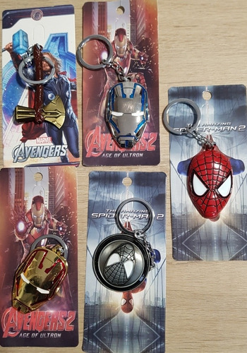 Imagen 8 de 10 de Destapador De Botellas Y Llaveros Avengers, Martillo Thor,
