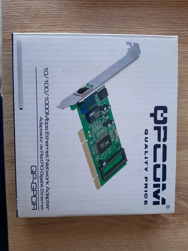 Adaptador De Red Pci Gigabit Ethernet Qpcom