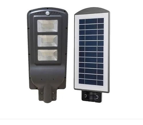 Foco Solar Tipo Poste Led 60w Con Sensor+ Soporte